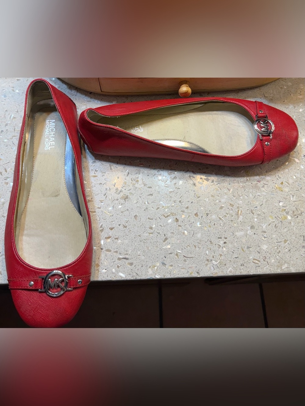 Michael Kors Flats 10 Red